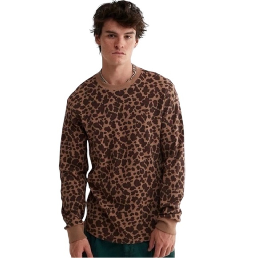 NWOT UO Urban Outfitters Ollie Printed Long Sleeve Thermal Tee